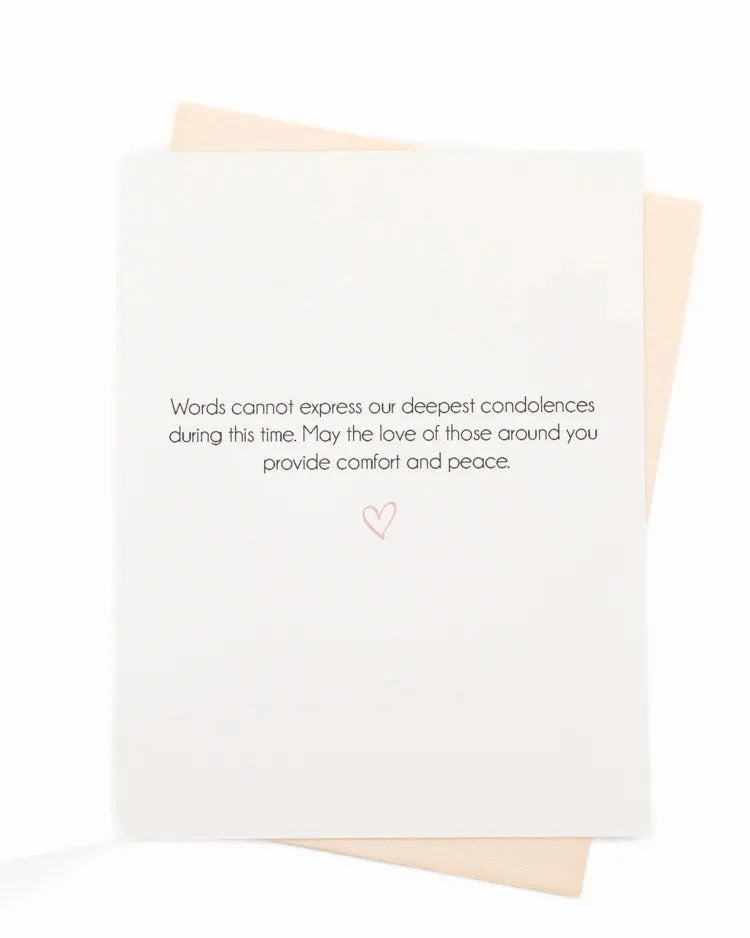 Sympathy Greeting Card - Revelation Candle - christian gift - christian candle - hidden message candle