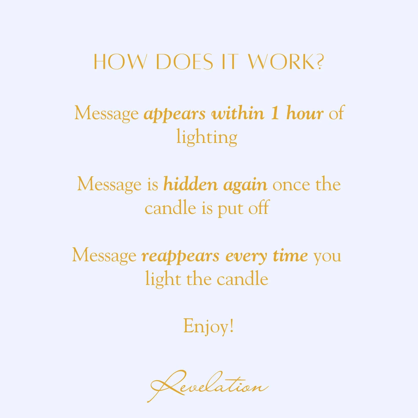 What is Revelation Candle? How does Revelation Candle work?