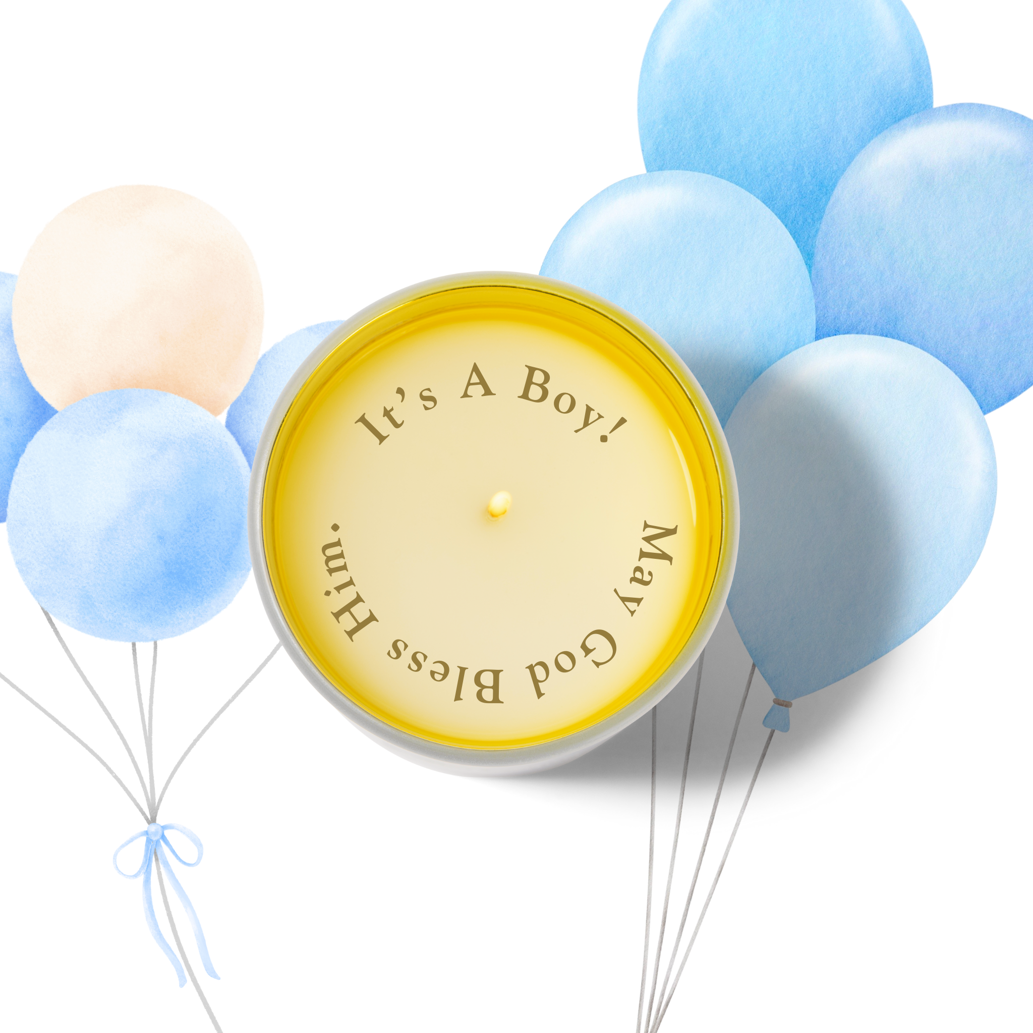 It's A Boy! Gender Revelation Candle Revelation Candle