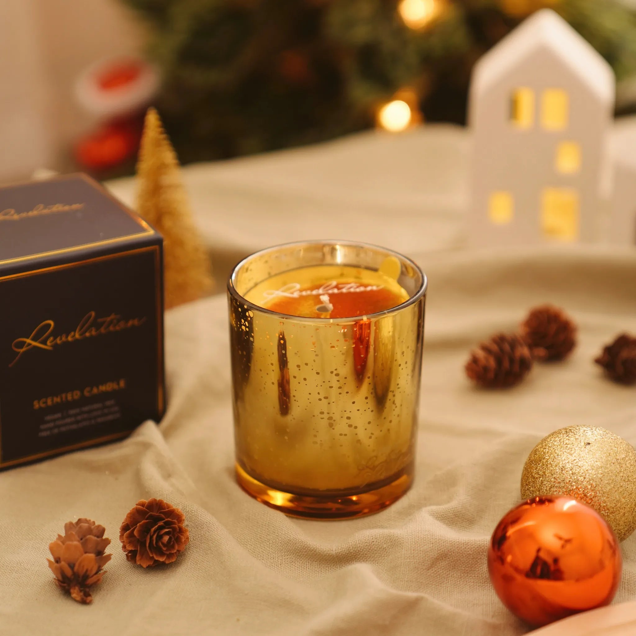 Christian Christmas Candle - Revelation Candle God Bless You Candle Christian Gift