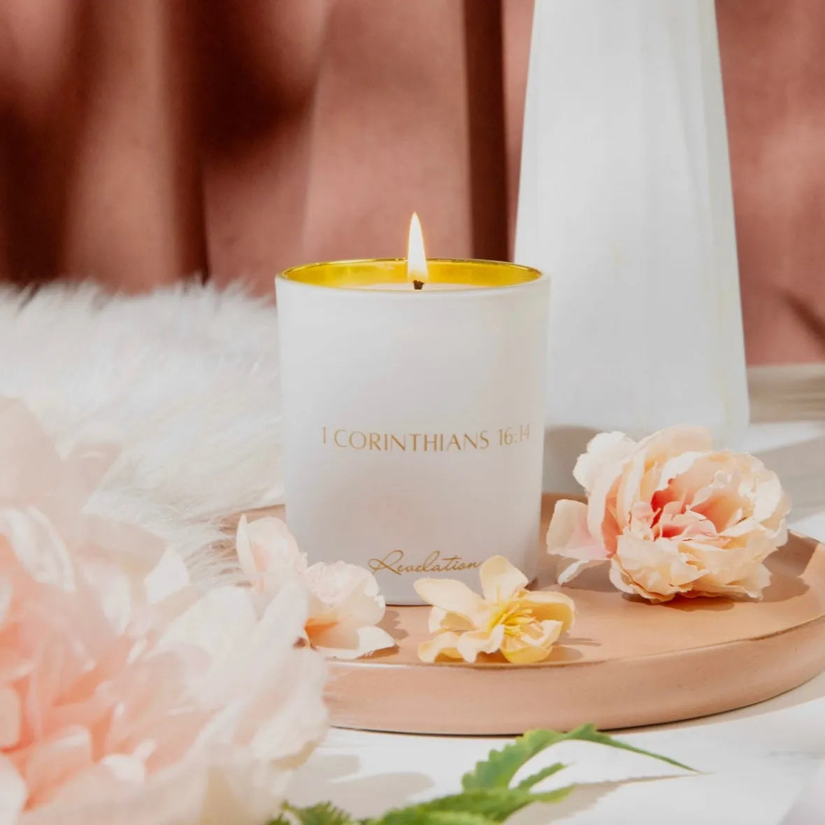 "Do Everything in Love" 1 Corinthians 16:14 Revelation Candle Revelation Candle