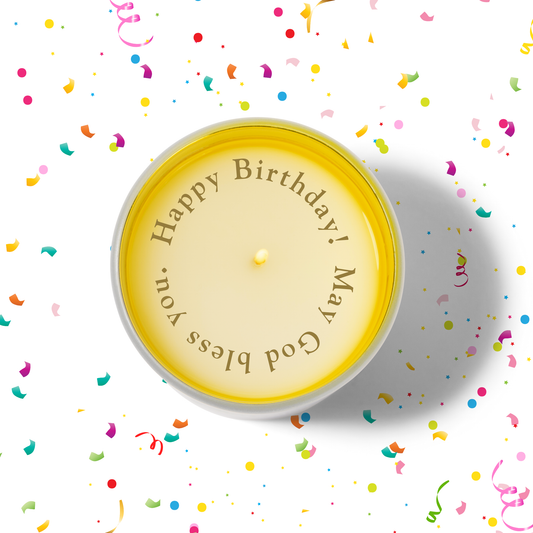 "Happy Birthday!" Revelation Candle Revelation Candle