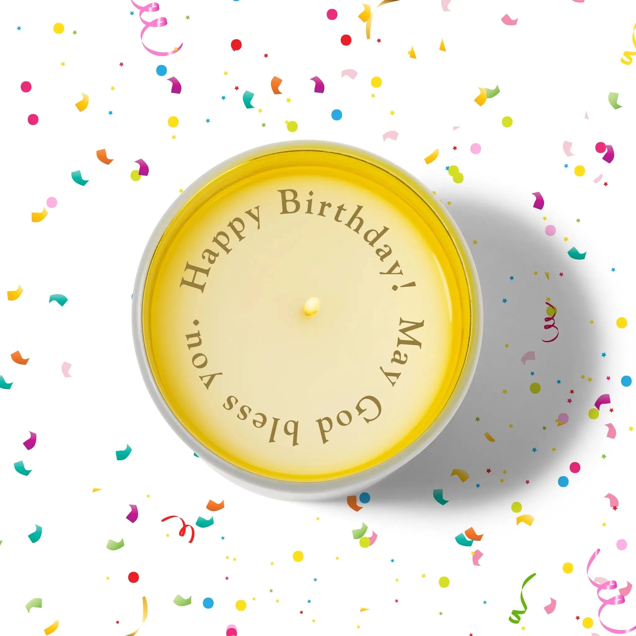 2026 Birthdays Bundle - "Happy Birthday" Revelation Candles (6-Pack) - Revelation Candle - christian gift - christian candle - hidden message candle