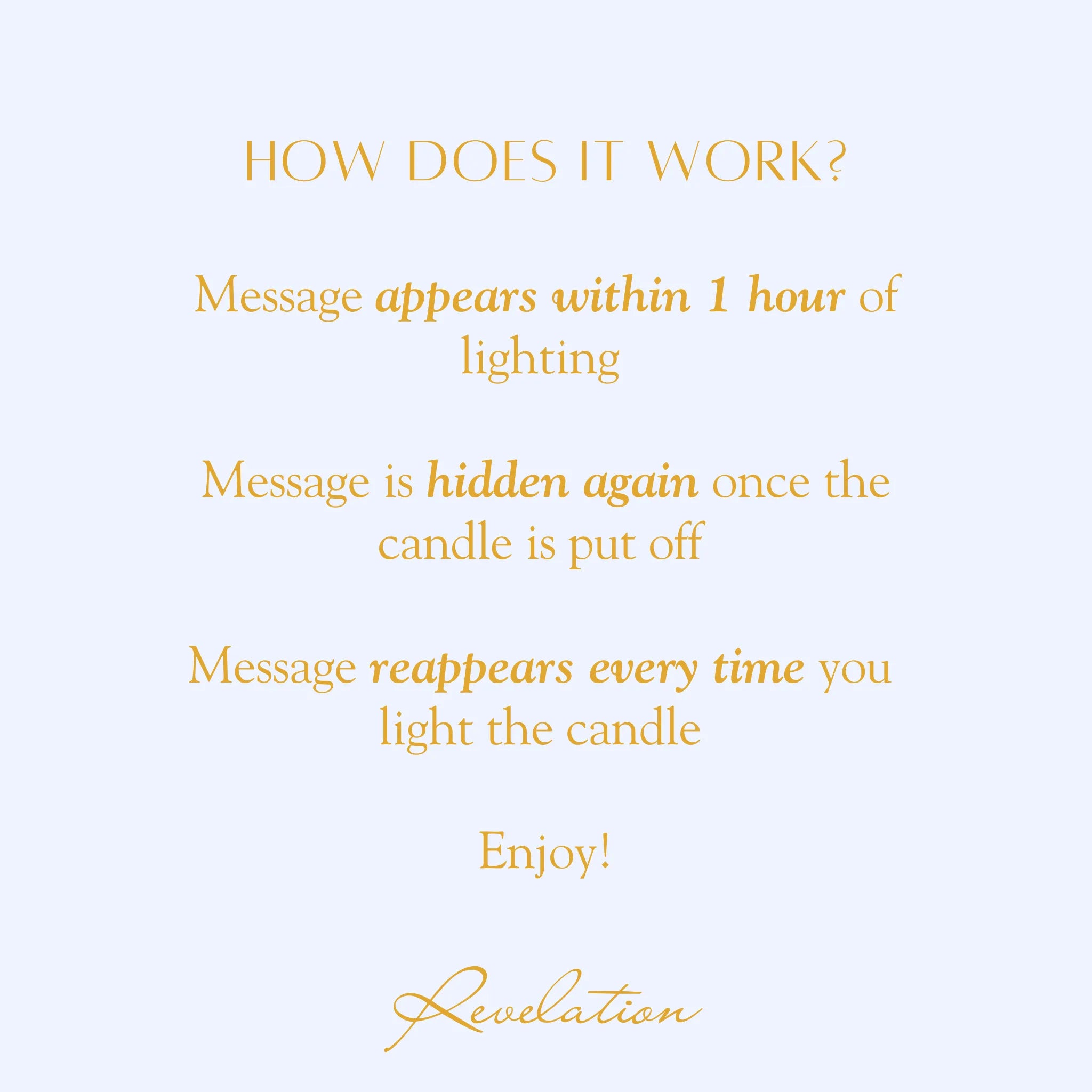 What is Revelation Candle? How does Revelation Candle work? 