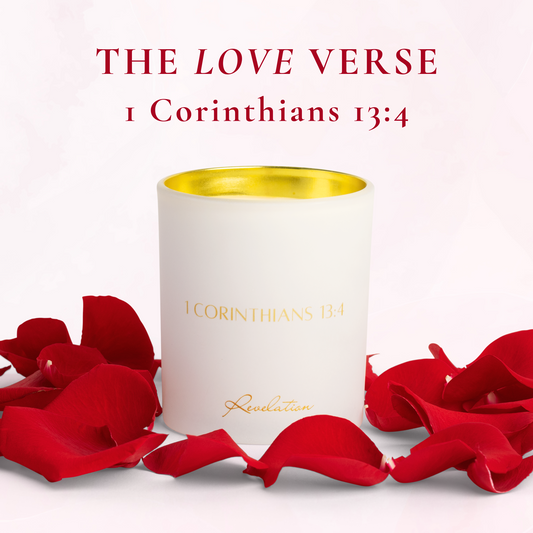 "I Love You" The Love Verse Revelation Candle Revelation Candle