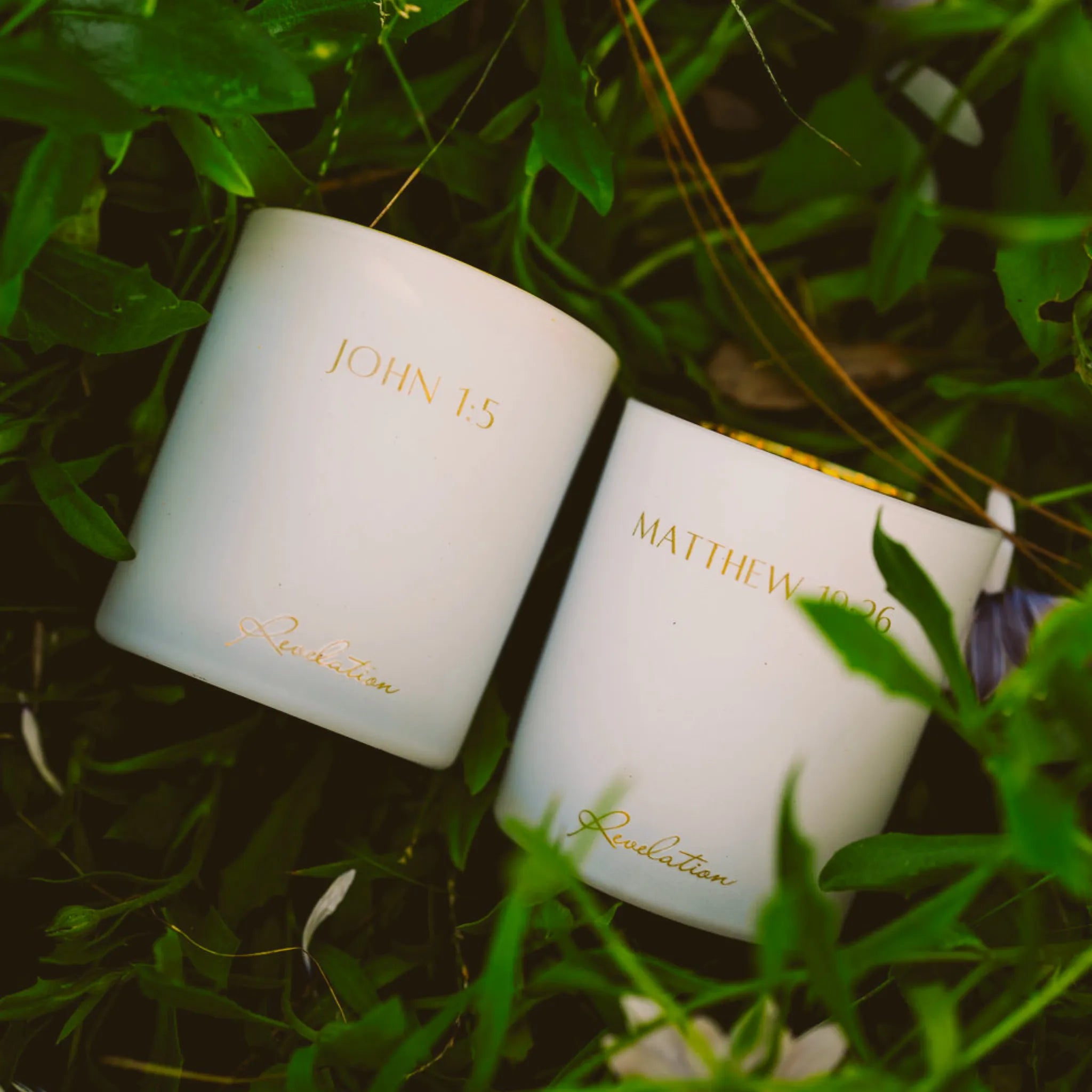 NEW! "Light Shines in Darkness" John 1:5 Revelation Candle