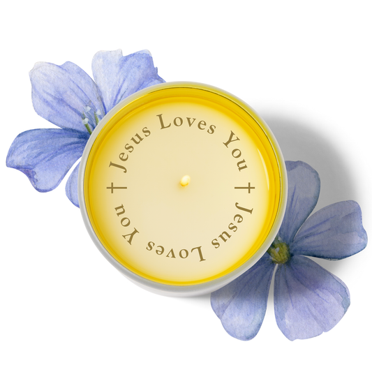 "Jesus Loves You" Revelation Candle Revelation Candle