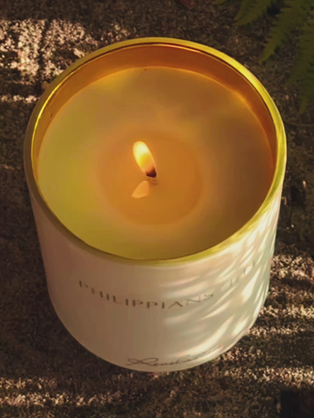 NEW! "I Can Do All things" Philippians 4:13 Revelation Candle