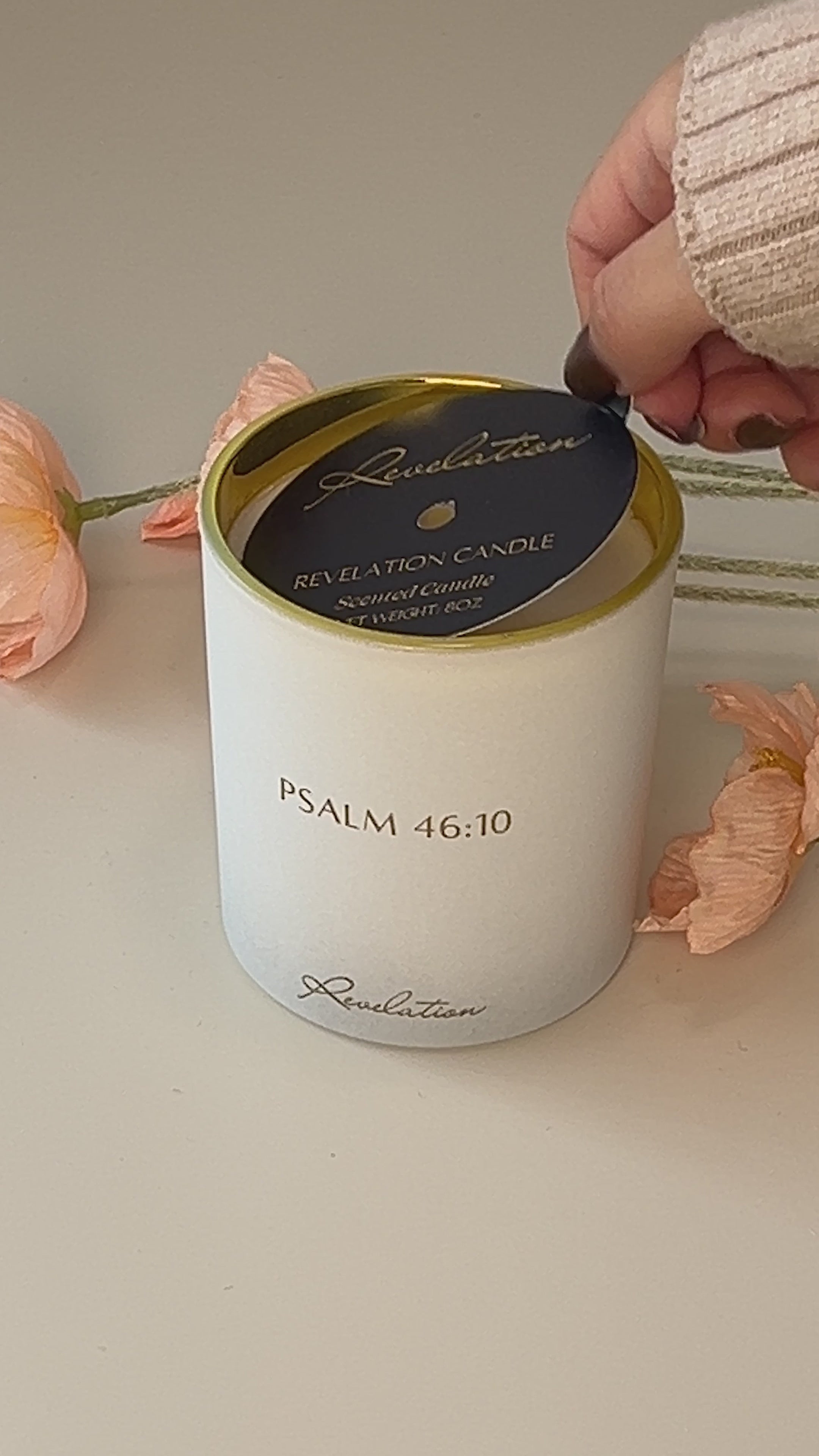Vela Revelación de edición limitada navideña