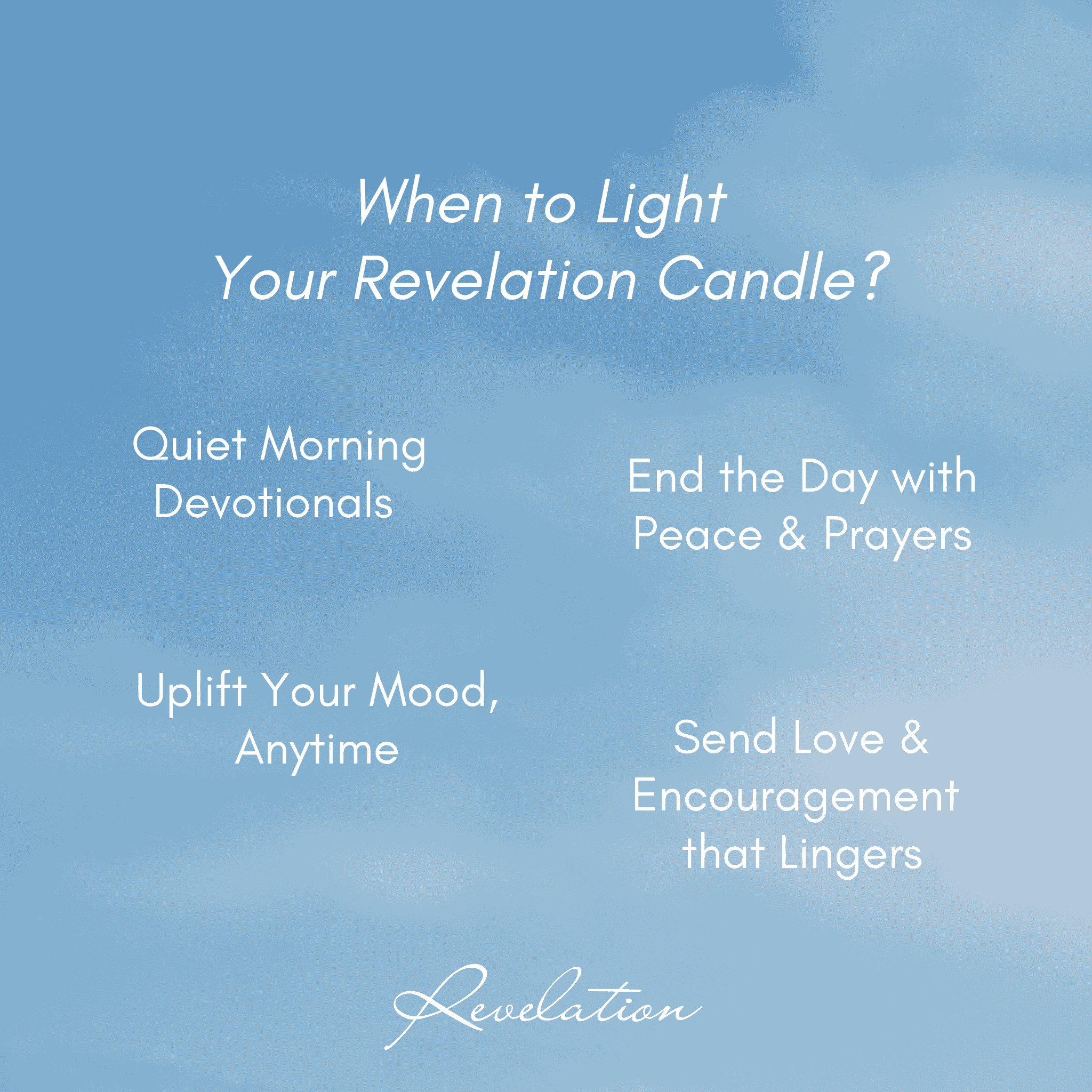 when to use revelation candle best christian candle christian gift