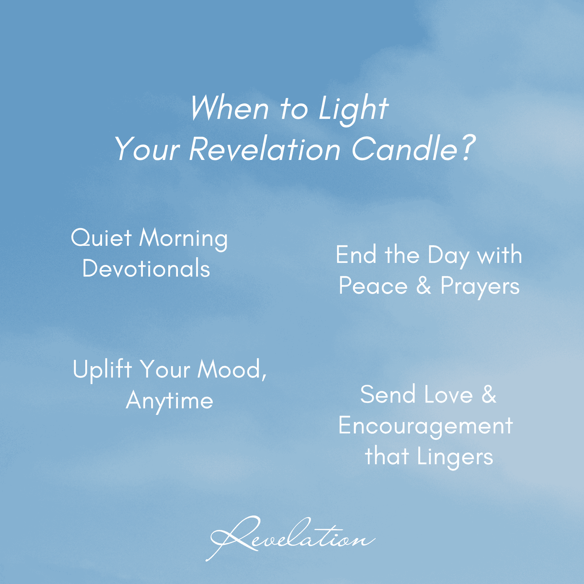 when to use revelation candle best christian candle christian gift
